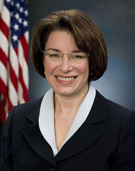 Senator Amy Klobuchar of Minnesota (Public Domain Photo courtesy of WikiPedia.org  http://en.wikipedia.org/wiki/File:Amy_Klobuchar.jpg )