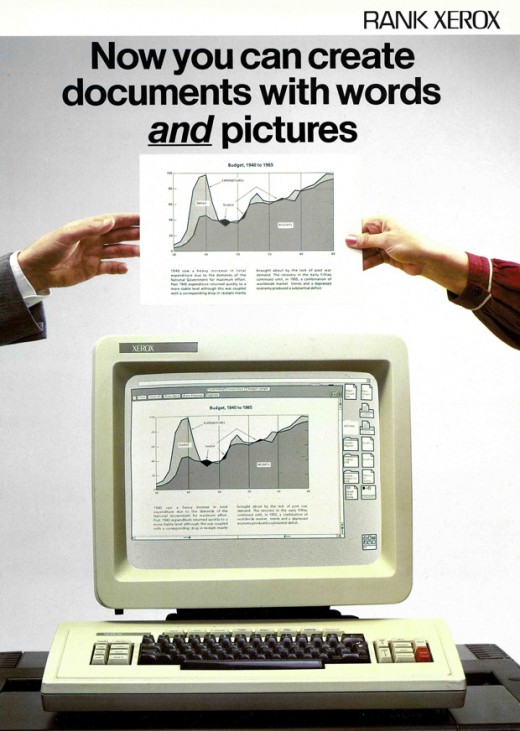 Rank Xerox Office Star Advert
