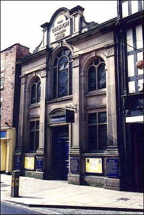 The Unitarian Chapel in Shrewsbury