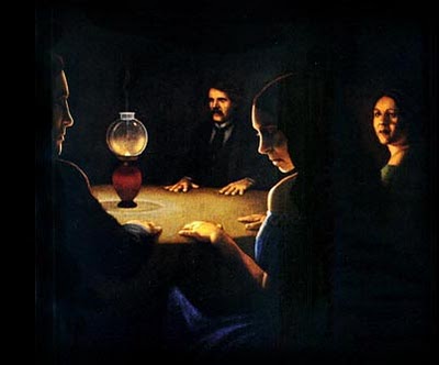 If you consult with spirits, ask yourself where the 'power' comes from, it's clear from Gods word that He does not do 'seances' or use any spirit other than the Holy Spirit to communicate with His people.