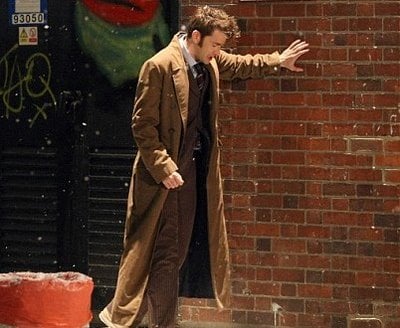 Doctor Who - The End Of Time    Too much to drink, no of course not! it's the end of David Tennants Doctor before he regenerates into Matt Smith.