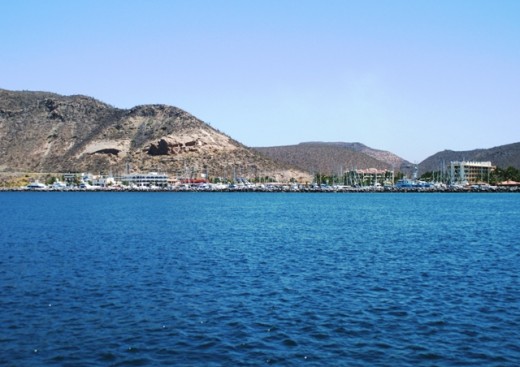 Marina Palmira in La Paz. This marina has been through a number of misguided ownership changes through the years..... Nice place, but many of the support businesses have closed and they still don't get it for some reason.
