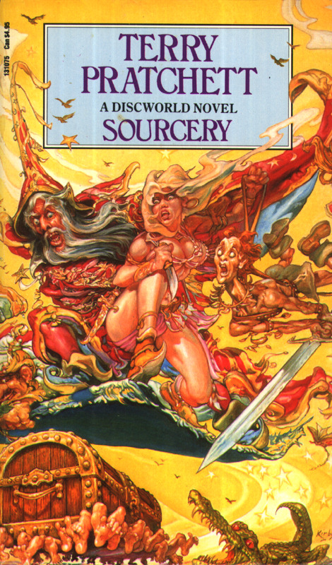 When Sourcery returns to the Discworld the entire fate of the Disc is threatened, only Rincewind can stop the Destruction of the Disc from raw magic! When Sourcery returns to the Discworld the entire fate of the Disc is threatened, only Rincewind can stop the Destruction of the Disc from raw magic!