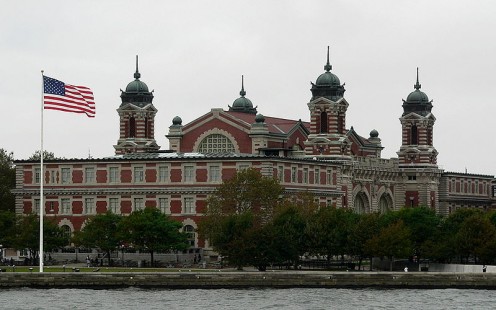 Ellis Island (photos this page, public domain)