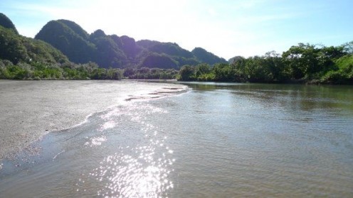mouth of the river in Paniman, Caramoan (Photo courtesy of Roy Lachica)