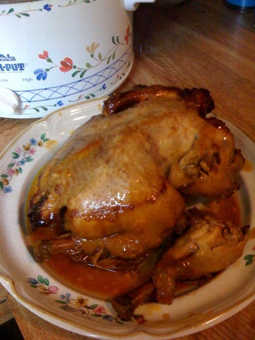 My second attempt made a perfect chicken!