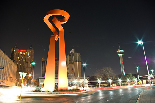 The Torch of Friendship Sculpture