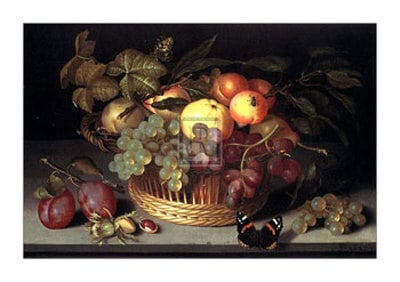 Beautiful art rendering of fresh fruit