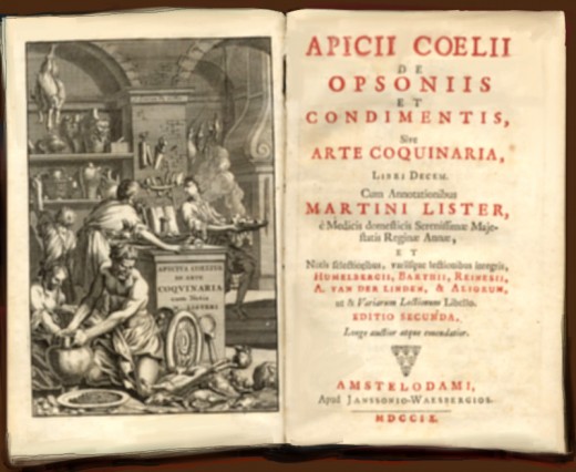 Oldest known cookbook 'Apicius de re Coquinaria'