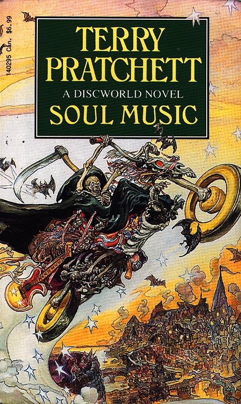 Soul Music brings rock and roll to the Discworld series. Soul Music brings rock and roll to the Discworld series.