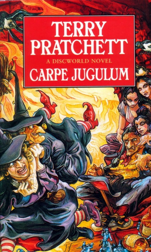 Carpe Jugulum brings the Witches back for another great Discworld adventure. Carpe Jugulum brings the Witches back for another great Discworld adventure.