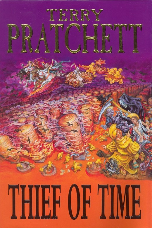 The Thief of Time follows another tale from the Discworld! The Thief of Time follows another tale from the Discworld!