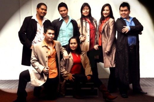 Top (L-R)Jingle, Benjie, Crystal, Michelle and Clark. Bottom (L-R) Marc and Johanna