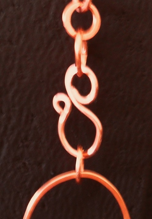 A fish hook clasp designed for a specific necklace jewelry can be handcrafted in about 5 minutes.