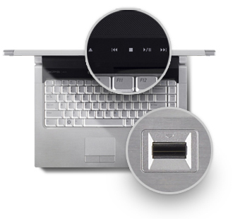 Laptop Fingerprint Scanner