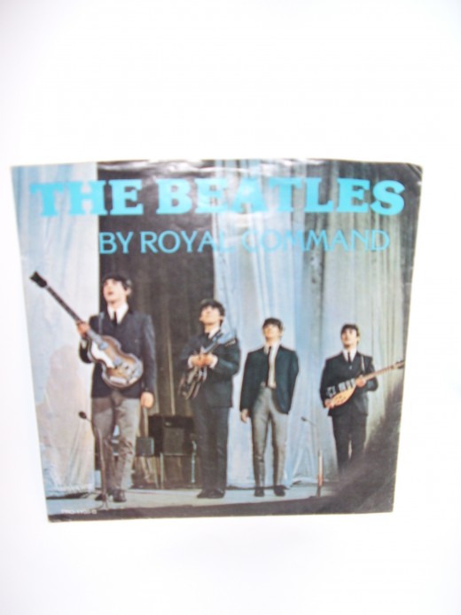 The Beatles at the Royal variety show, November 4th,1963