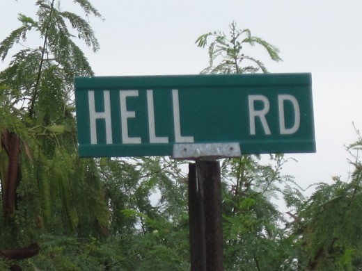 Hell Road, Grand Cayman Island