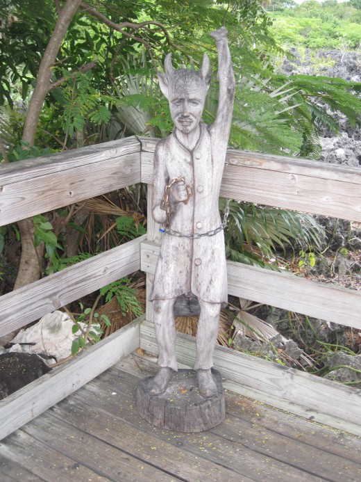 The Devil on the viewing platform