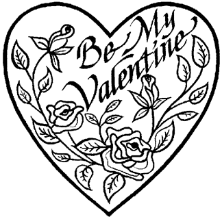 love coloring page