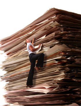 Is your stack of receipts this high?  Neat Receipts can help!