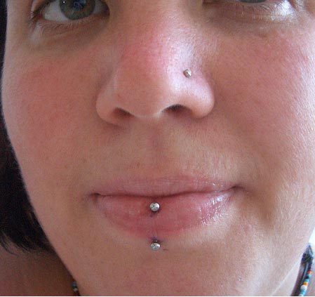 Vertical Labret and Nose