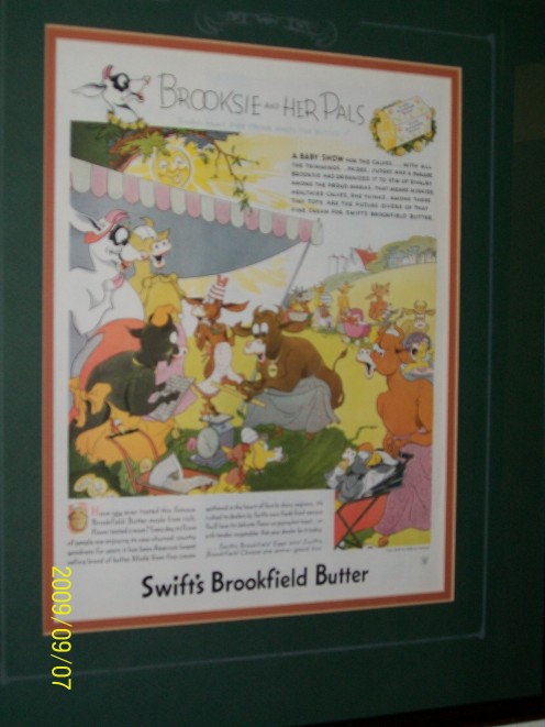 Butter.  Really fresh butter!  No preservatives, no artificial coloring.   