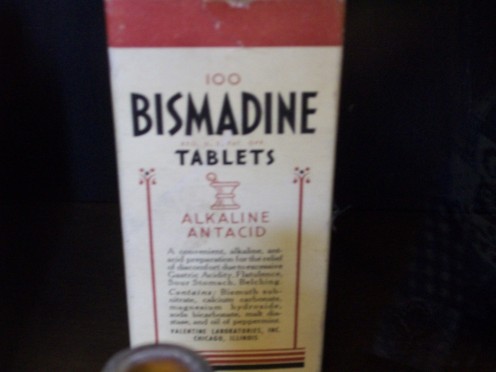 Got an upset tummy?  This one is not so aged as most other items.