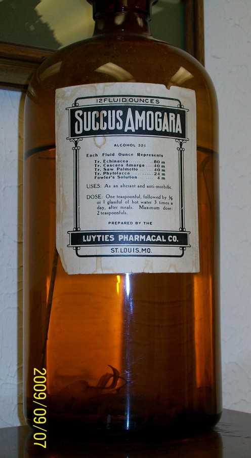 It sounds good. It has echinacea and saw palmetto; imagine!