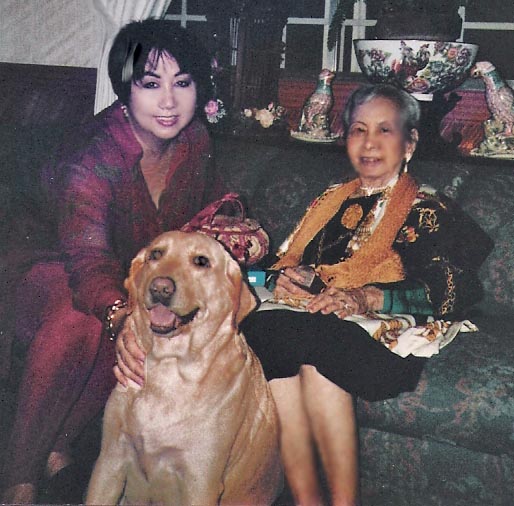 Me, Sandra Dee and Mom