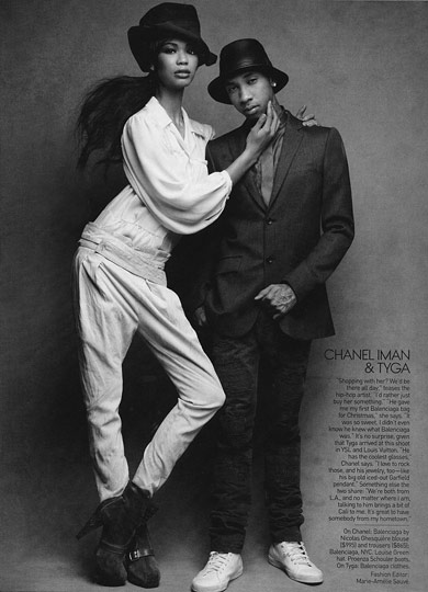 Vogue spread with boyfriend Tyga
