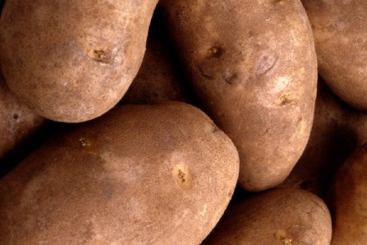 Beautiful home grown spuds