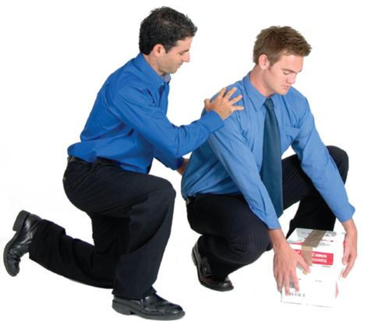 Most occupational injuries are a result of using poor ergonomics at work. You need a workstation modification.