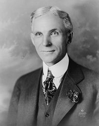Henry Ford, inventor of the Model T   Source: About.com   