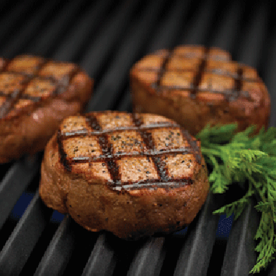 With a hotter grill, lock the moisture in the food for amazing grilled flavor.