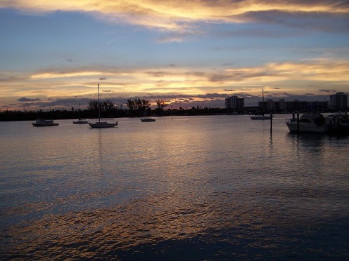 Jupiter Inlet, southeast coast of Florida. 