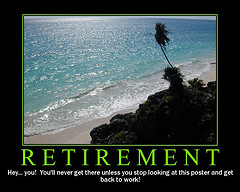 Retirement Motivational Poster