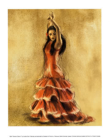 Sensuous flamenco dancer...by floraland on photobucket