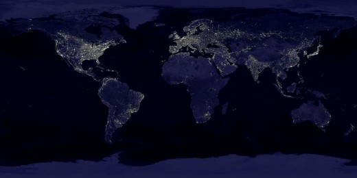 THE LIGHTS OF EARTH