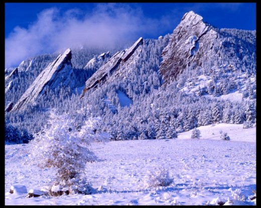 While beautiful, this landscape can be deadly without designer snow boots
