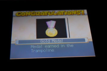 Gold Medal in Trampoline