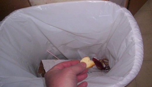 The five second rule does not apply here