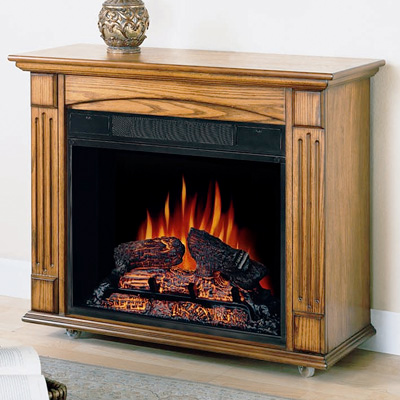 Amish Style Electric Fireplace