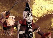A Dogon Mask Dancer
