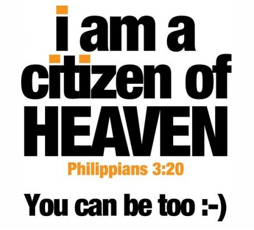 Citizen of heaven