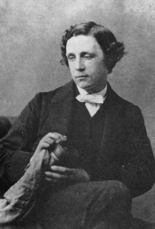 Lewis Carroll circa 1863