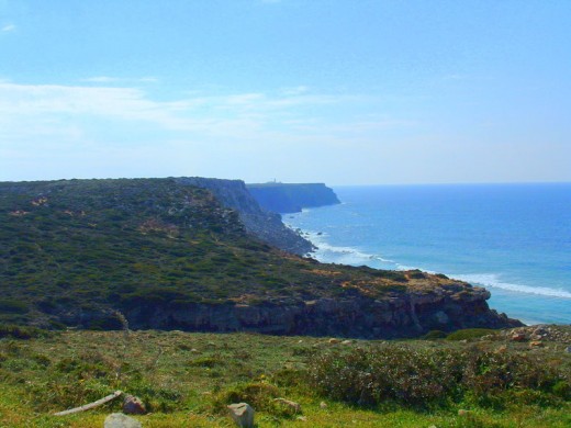 A view of Sagres from the Northwest coast