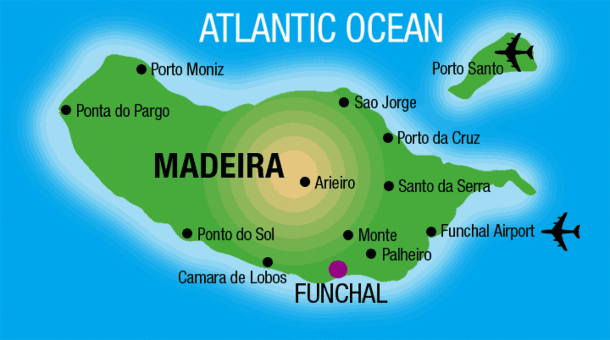 Map Of Madeira