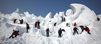 Harbin, China Snow Festival