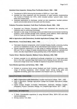 Cv Sample