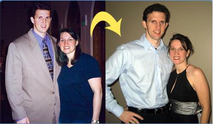 Ron And His Wife Before And After Pictures After Losing A Total Of 101 Pounds...